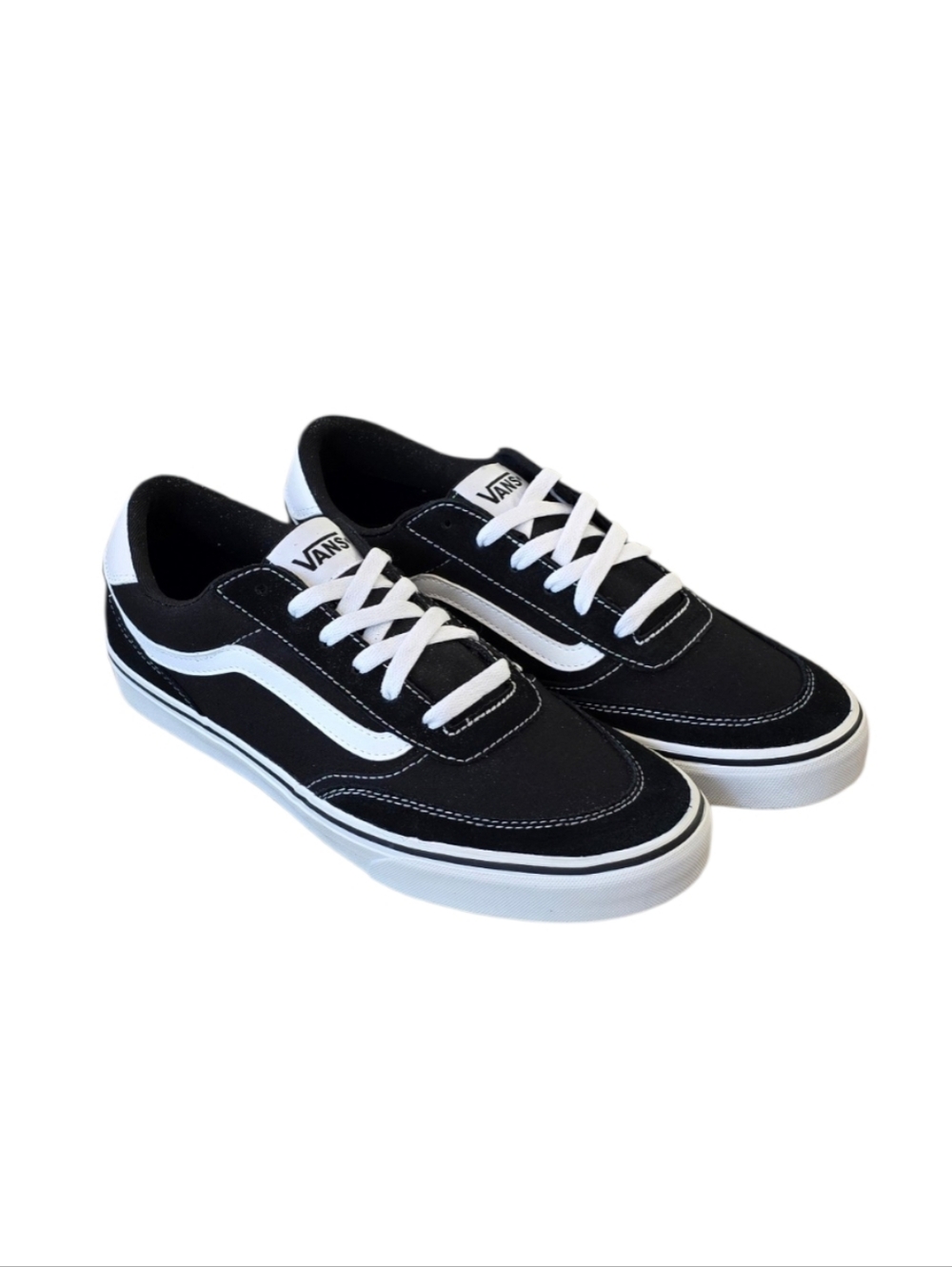 Vans Men's Brooklyn LS Low Top Sneaker Size 10.5